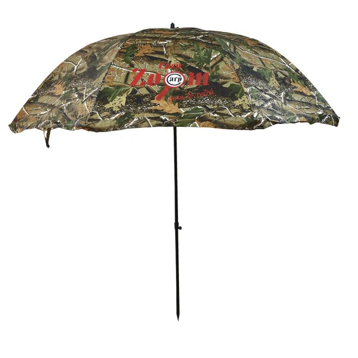 Umbrela cu Paravan Carp Zoom Camou, Ø=250cm