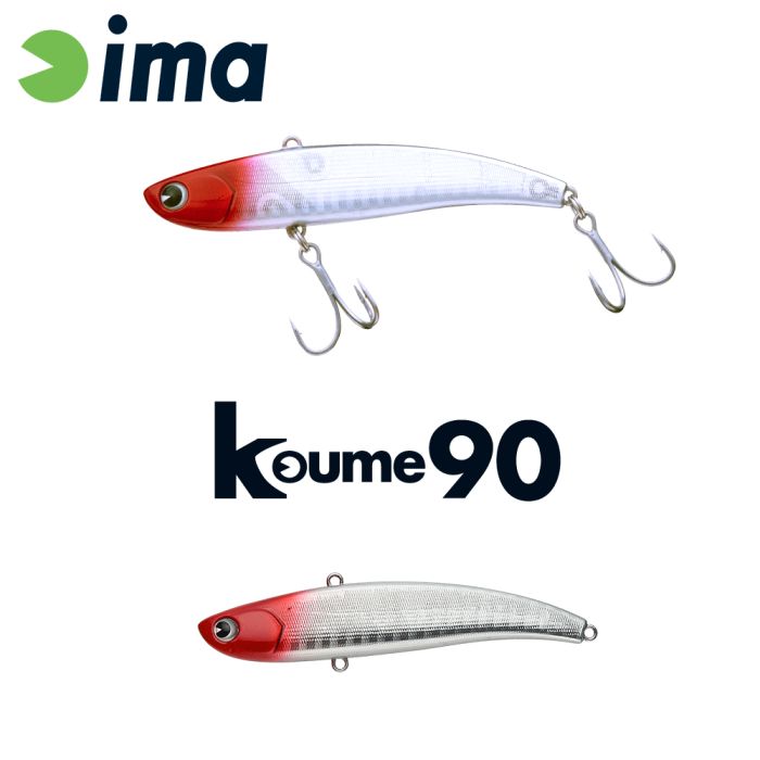 Vobler IMA Koume Vibration 90, 101 Red Head, 9cm, 20g