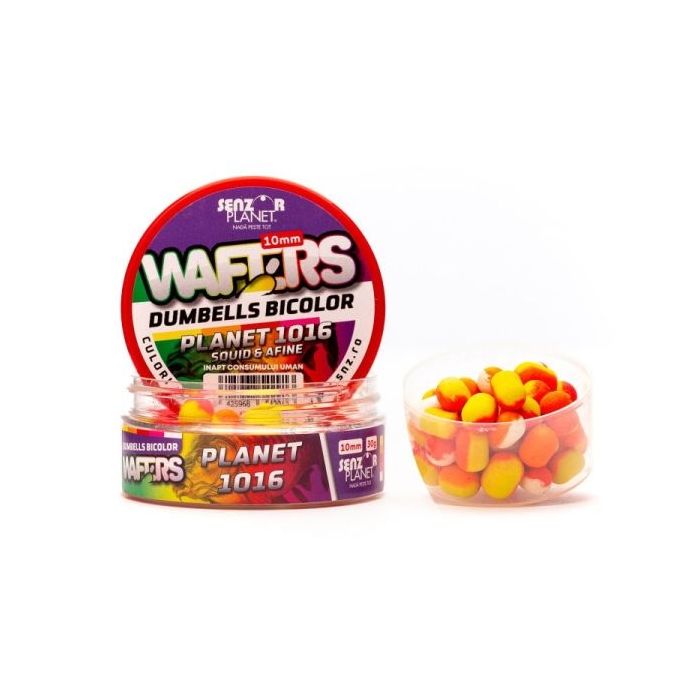 Wafters Senzor Planet Dumbells Bicolor MIx, 10mm, 30g