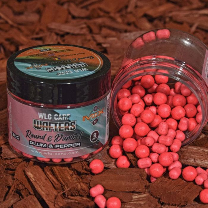 Wafters WLC Carp Wafters Round & Dumbell, 8mm, 30g